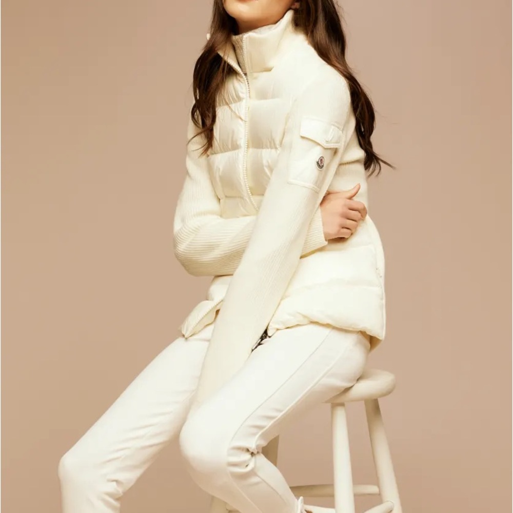 Moncler Jacket Puffer and Knit